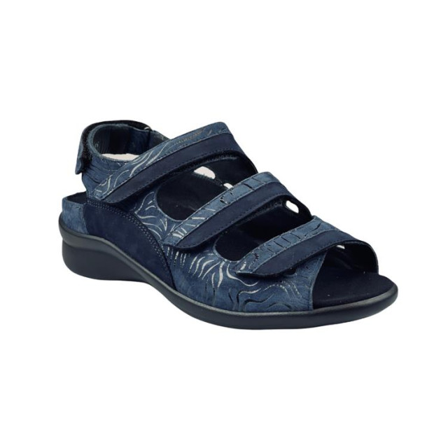 Durea 7409 wijdte H Sandalen Blauw 7409 wijdte H large