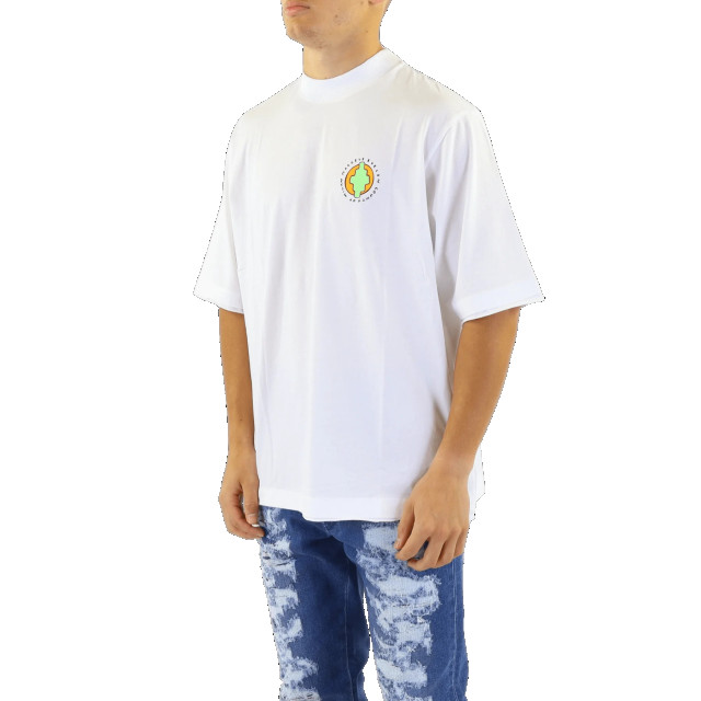 Marcelo Burlon Heren sunset bird dbl hem over tee CMAA078S23JER001-120 large