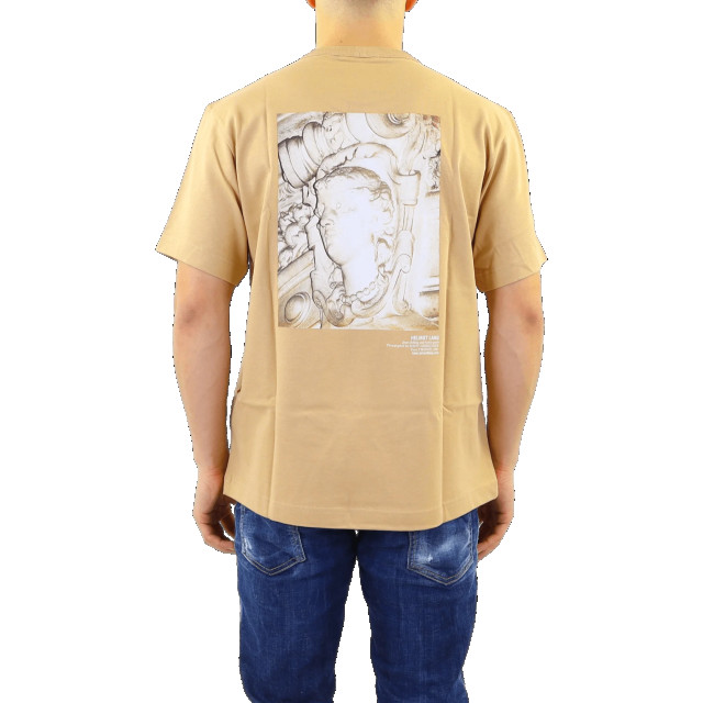 Helmut Lang Heren paris tee M05HM535-v47 Beige large