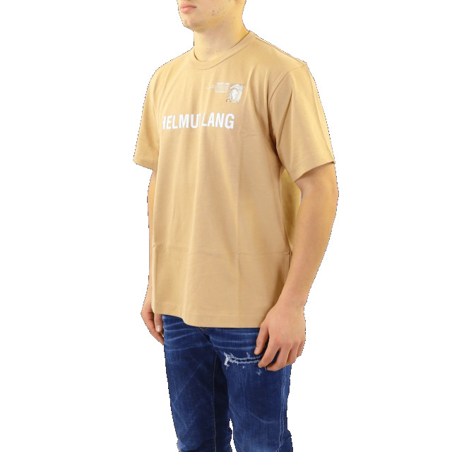 Helmut Lang Heren paris tee M05HM535-v47 Beige large