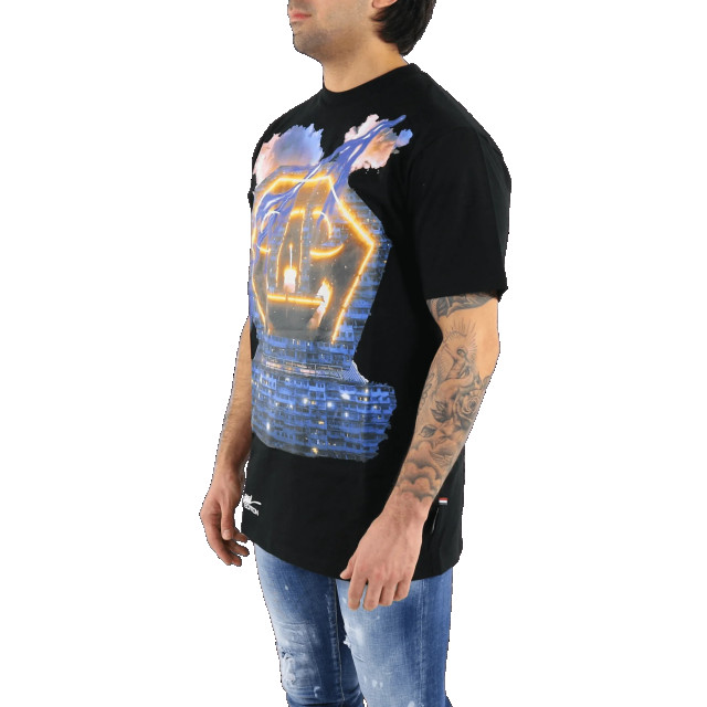 Philipp Plein Heren t-shirt round neck UTK0123PJY-Black large