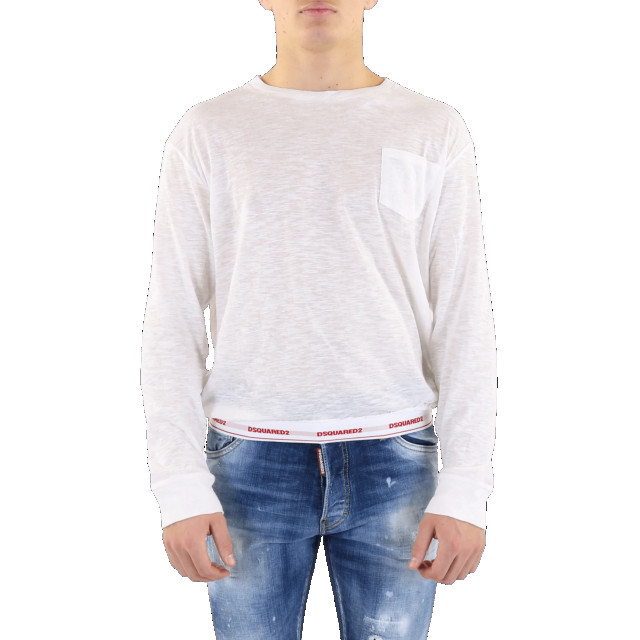 Dsquared2 Heren long sleeves top D9M173800-100 large