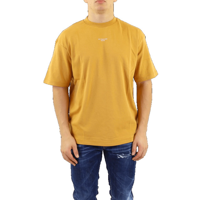 Drole De Monsieur Heren le tshirt classique nfpm TS100-CO002-Ice Brown large