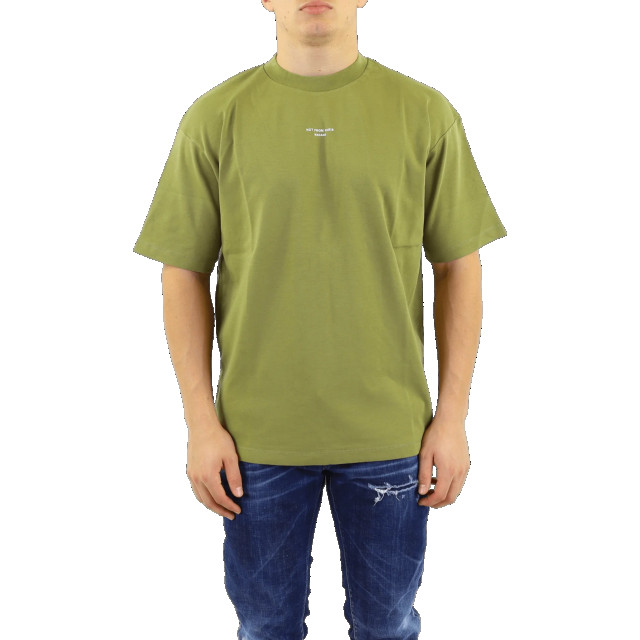 Drole De Monsieur Heren le tshirt classique nfpm TS100-CO002-Khaki large