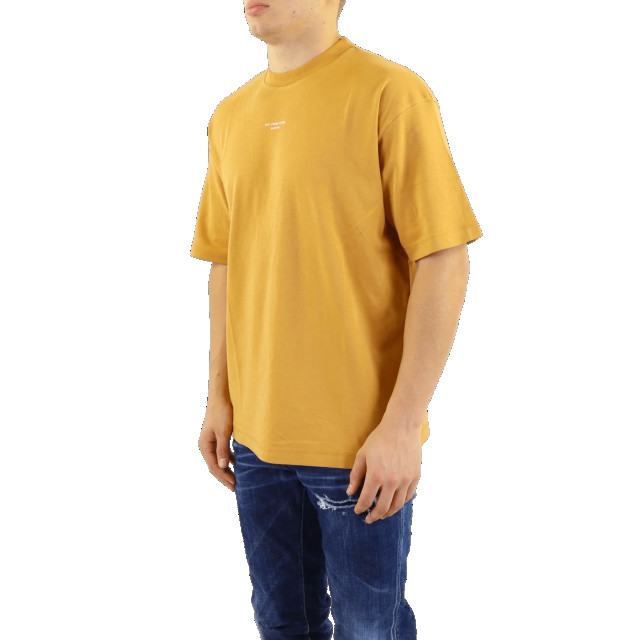 Drole De Monsieur Heren le tshirt classique nfpm TS100-CO002-Ice Brown large