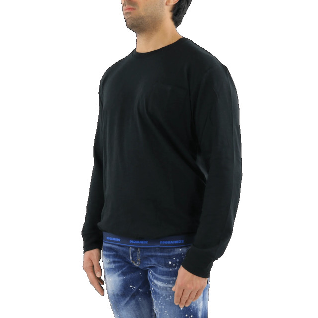 Dsquared2 Heren long sleeves top D9M173800-001 large