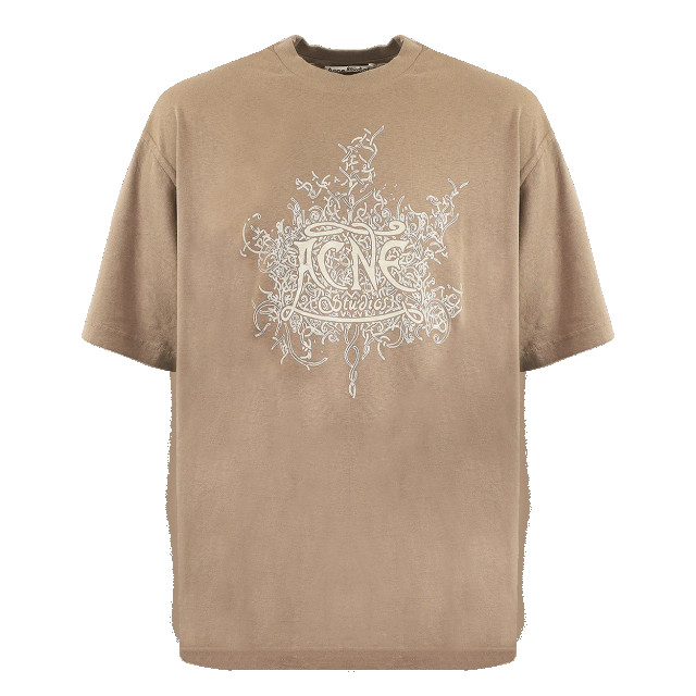 Acne Studios Heren glow in the dark logo BL0358-CQL1-BEIGE large