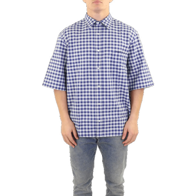Acne Studios Heren fn-mn-shir000659 BB0489-AF2-Blue/white large