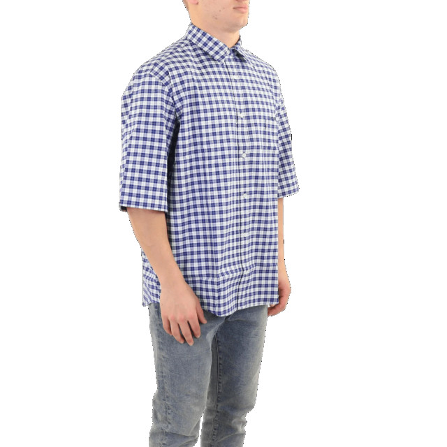 Acne Studios Heren fn-mn-shir000659 BB0489-AF2-Blue/white large