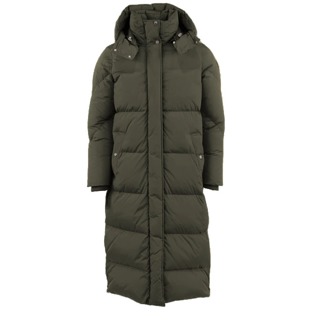 Woolrich Dames aurora parka dark green CFWWOU0698FRUT1148-614 large