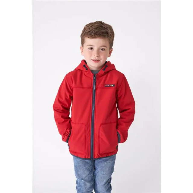 Batela Rode kinder softshell jas - N2048-RO large