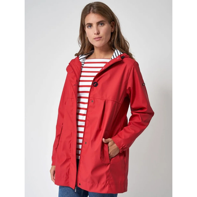 Batela Rode dames regenjas zoutelande - C3090-RO large