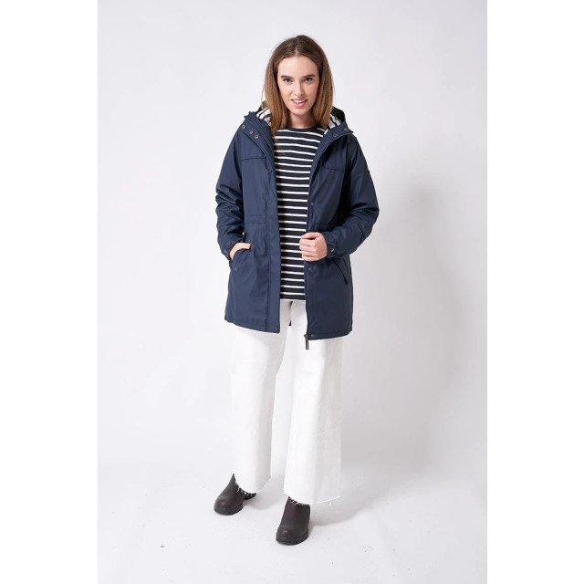 Batela Marine- dames winter regenjas sluis - C3083-MA large