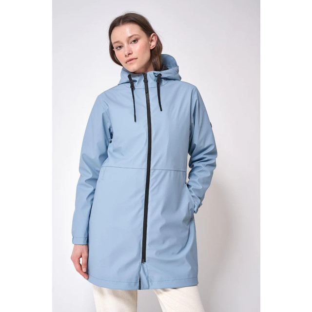 TANTÄ RAINWEAR Ashley-blue dames winter regenjas vand - T3064-AB large