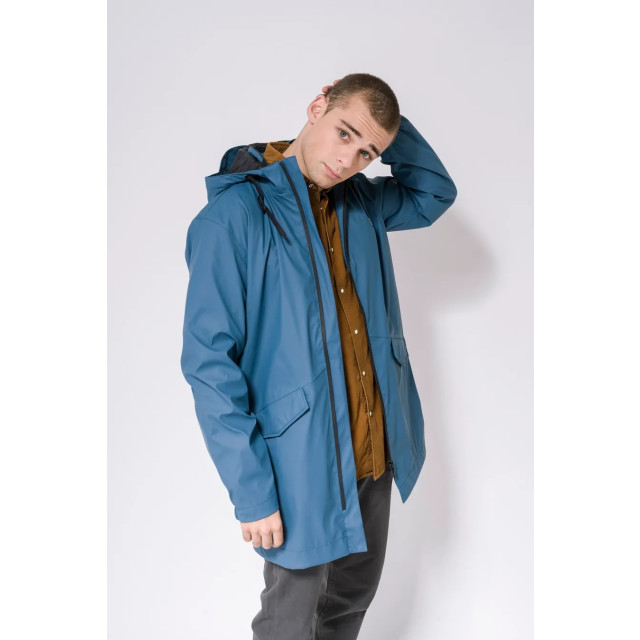 TANTÄ RAINWEAR Teal heren winter regenjas ihintza tantä rainwear T3061-RT large
