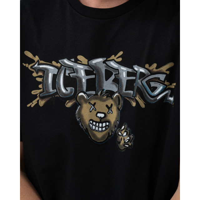 Iceberg T-hirt t-shirt-00054125-black large