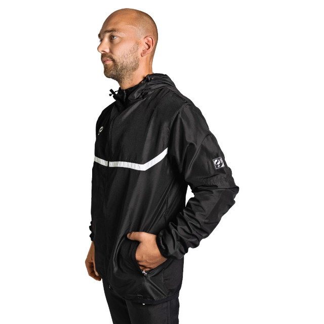 Q1905 Evergreen windbreaker jacket /wit QT4406-201-M large