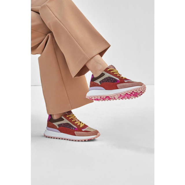 Floris van bommel sneakers rood hot sale