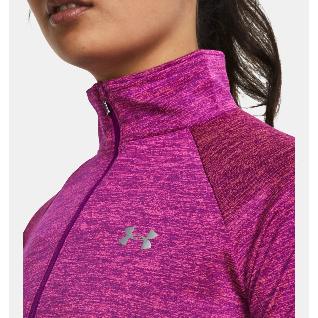 Under Armour Tech 1/2 zip twist-ppl 1320128-573 Under Armour tech 1/2 zip - twist-ppl 1320128-573 large