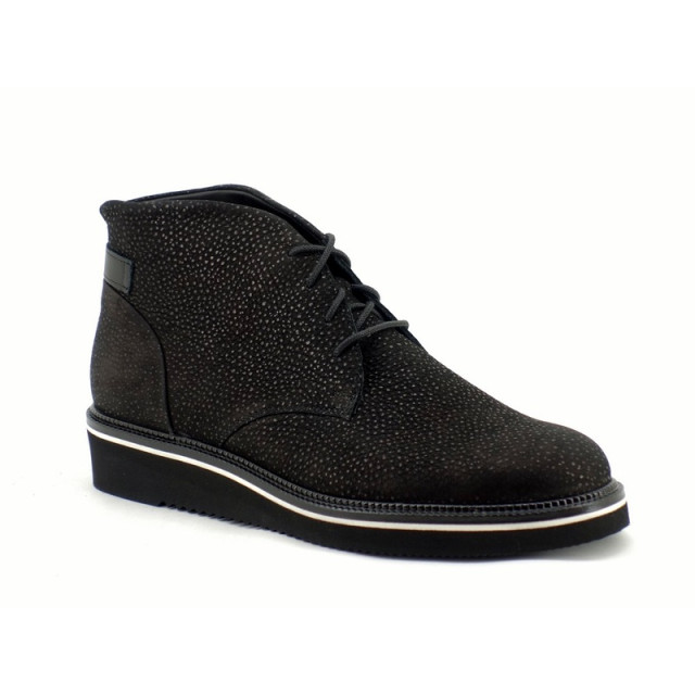 Durea 9654 Wijdte H Veterschoenen Zwart 9654 Wijdte H large