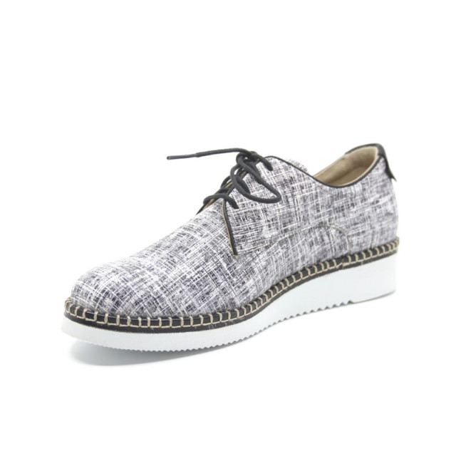 Durea 6191 Wijdte H Veterschoenen Wit 6191 Wijdte H large