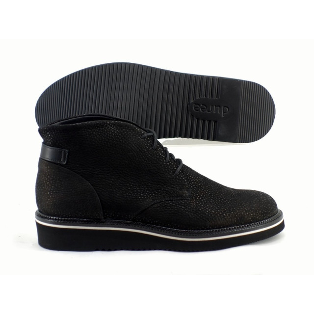 Durea 9654 Wijdte H Veterschoenen Zwart 9654 Wijdte H large