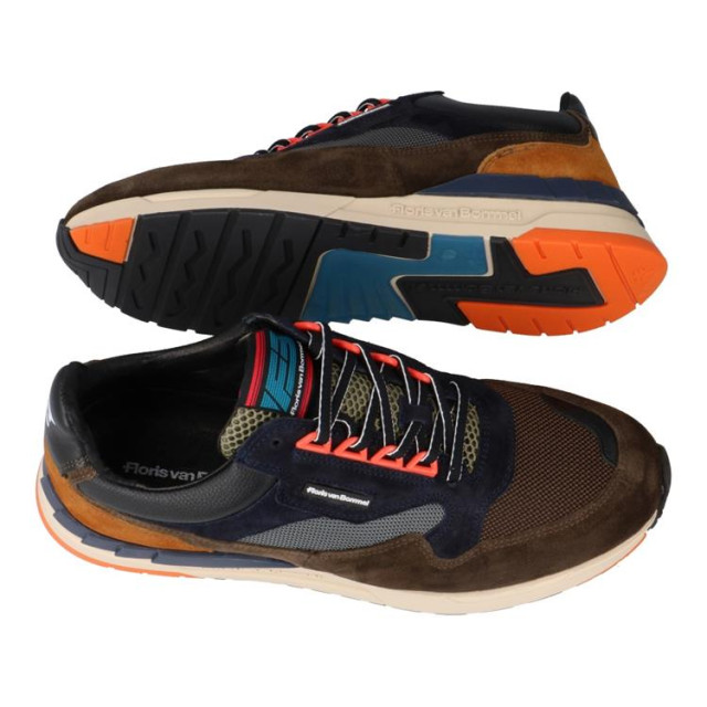 Floris van Bommel SFM-10119 Sneakers Groen SFM-10119 large