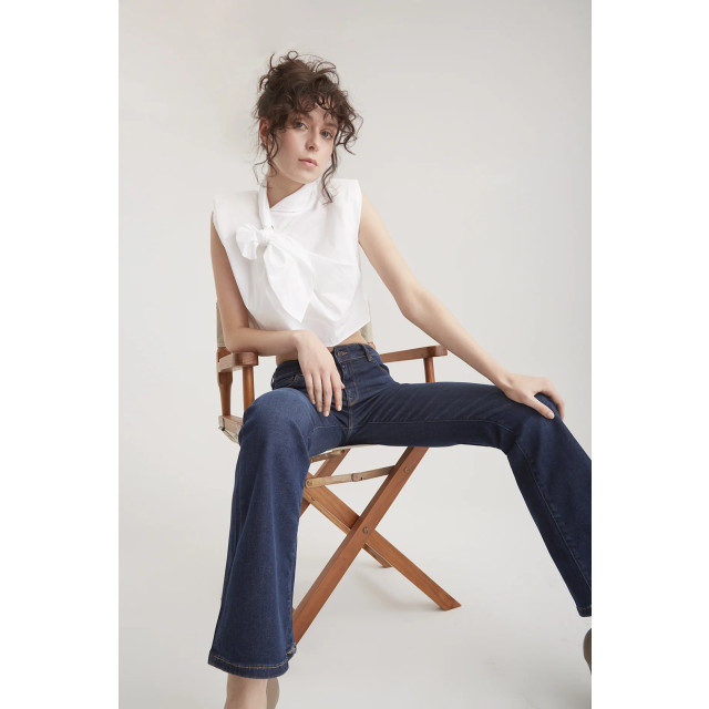 Cup of Joe Laura dames flare jeans dark blue vintage COJ Laura Dark Blue Vintage large Cup of Joe Laura dames flare jeans dark blue vintage COJ Laura Dark Blue Vintage large