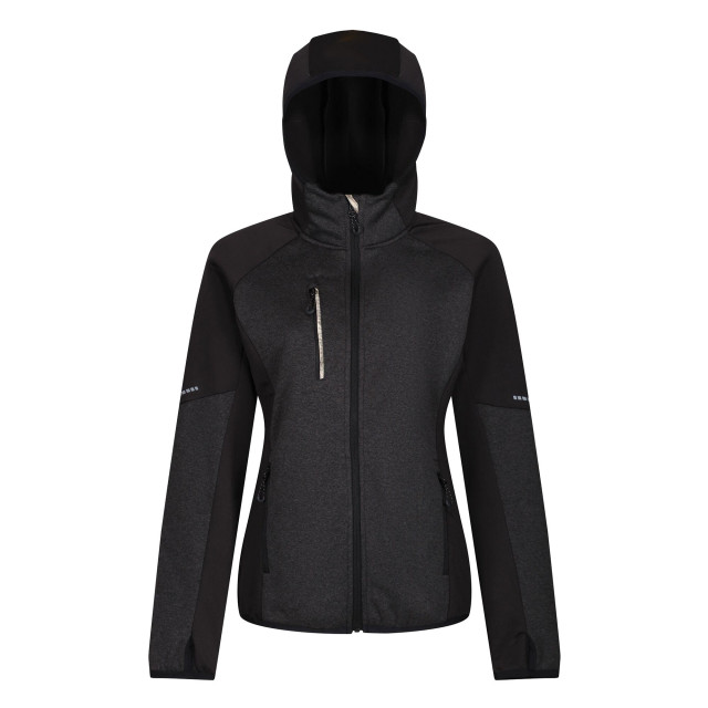 Regatta Dames x-pro coldspring ii fleece jacket UTRG5553_greymarlblack large