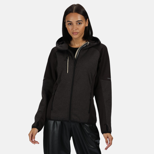 Regatta Dames x-pro coldspring ii fleece jacket UTRG5553_greymarlblack large