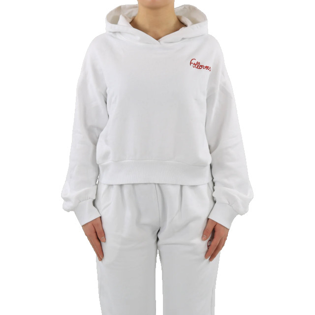 Follovers Dames short hoody Kylie-White large
