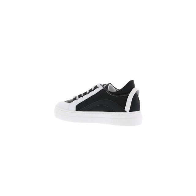 Dsquared2 Kids 551 box sole sneakers lace up 67071-VAR.08-WHITE/BLACK large