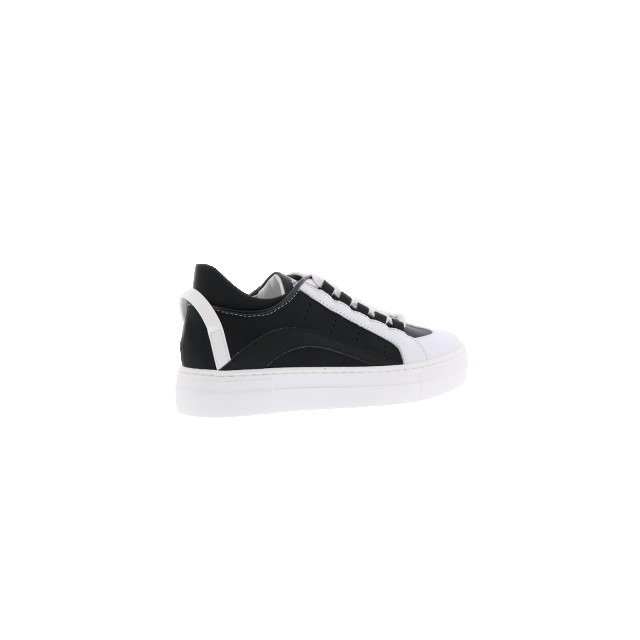 Dsquared2 Kids 551 box sole sneakers lace up 67071-VAR.08-WHITE/BLACK large