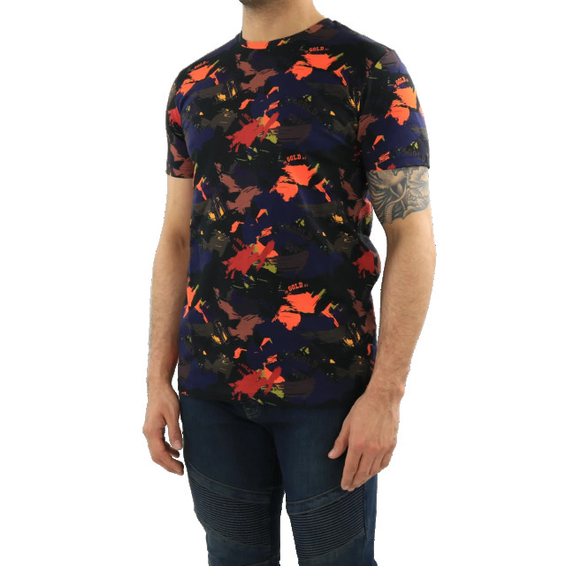 In Gold We Trust Heren photo print t-shirt IGWTT-043-Multicolor large