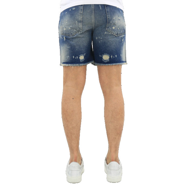 Flaneur Homme Heren blue jean short S7054FH-Indigo large