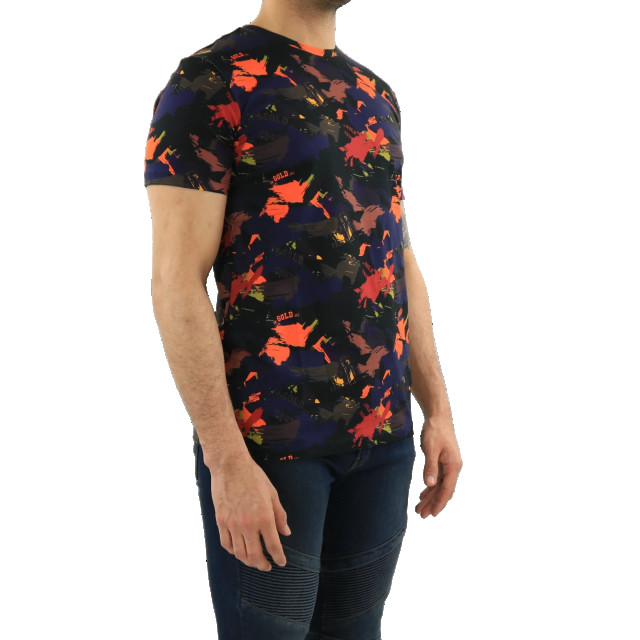 In Gold We Trust Heren photo print t-shirt IGWTT-043-Multicolor large