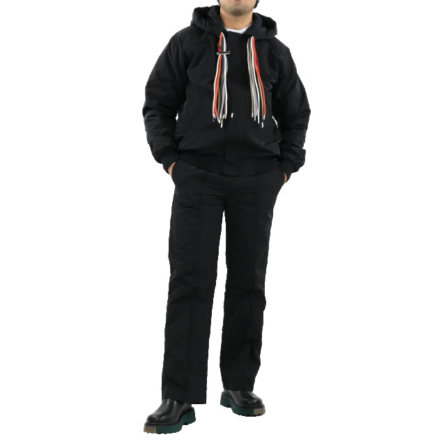 Ambush AMBUSH Heren nylon track pants jet black BMCA021S21FAB001-1000 large