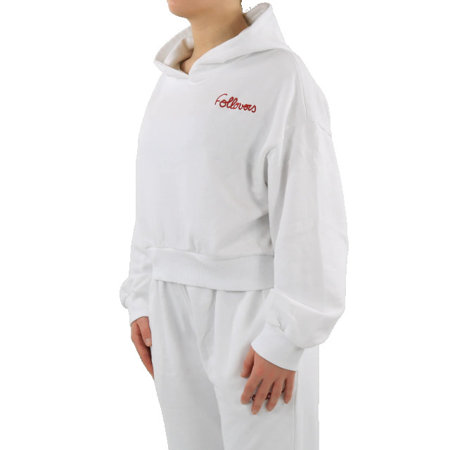 Follovers Dames short hoody Kylie-White large