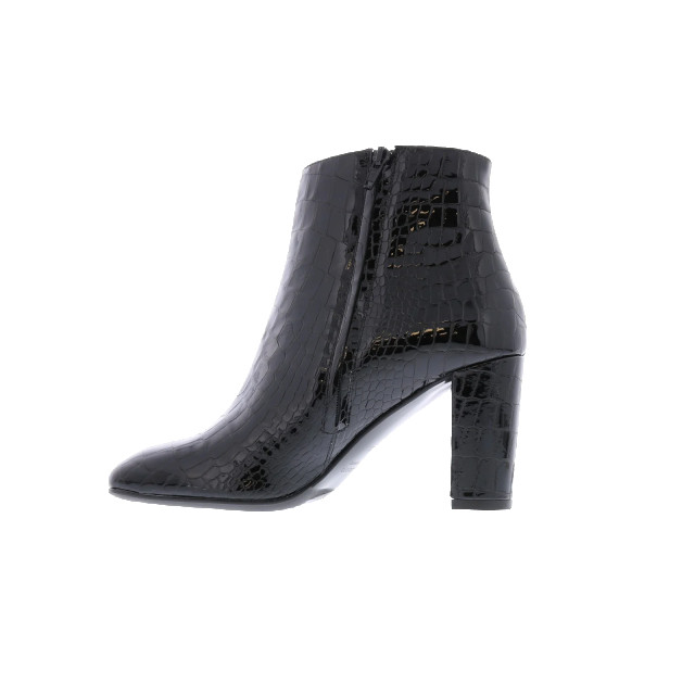 Albano Dames patent croco booty A19-1072-black large
