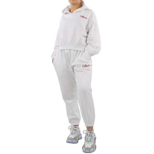Follovers Dames short hoody Kylie-White large