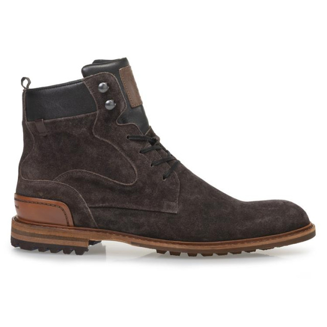Floris van Bommel SFM-80027 Veterschoenen Taupe SFM-80027 large