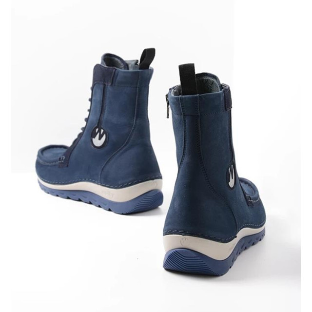 Wolky Wolky 04900 Ocean Veterschoenen Blauw Wolky 04900 Ocean large