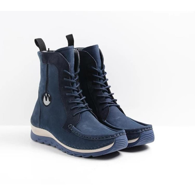 Wolky Wolky 04900 Ocean Veterschoenen Blauw Wolky 04900 Ocean large