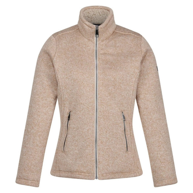 Regatta Dames razia ii full zip fleece jacket UTRG8166_lightvanillamoccasin large