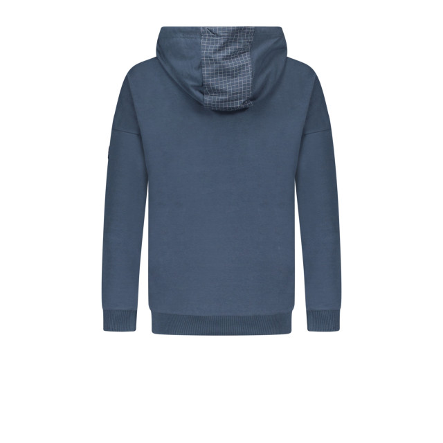 Bellaire  Jongens hoodie met fake pocket en aop midnight 137732448 large