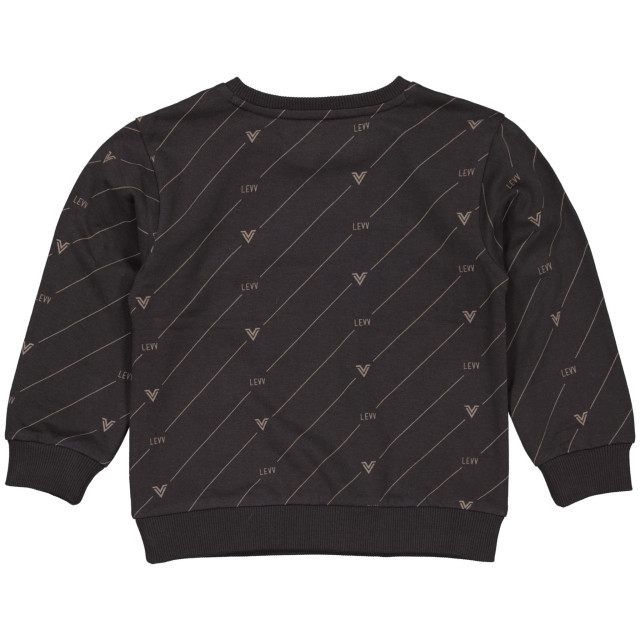 Levv Jongens sweater gerben aop raven 145758043 large