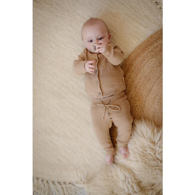 Levv Newborn baby jongens broek zowi brown tan 147403976 large