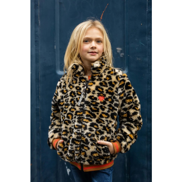 Quapi Meisjes winterjas susanne light leopard 138017339 large