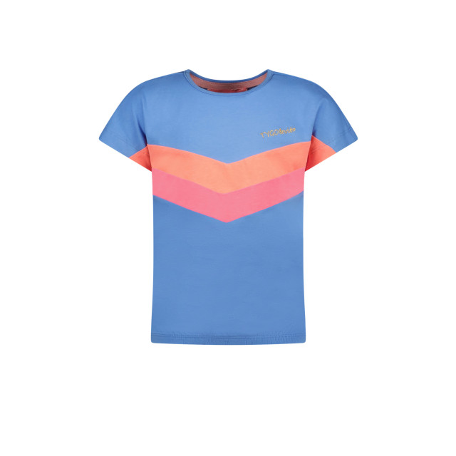TYGO & vito Meisjes t-shirt met v colorblock print 142332773 large