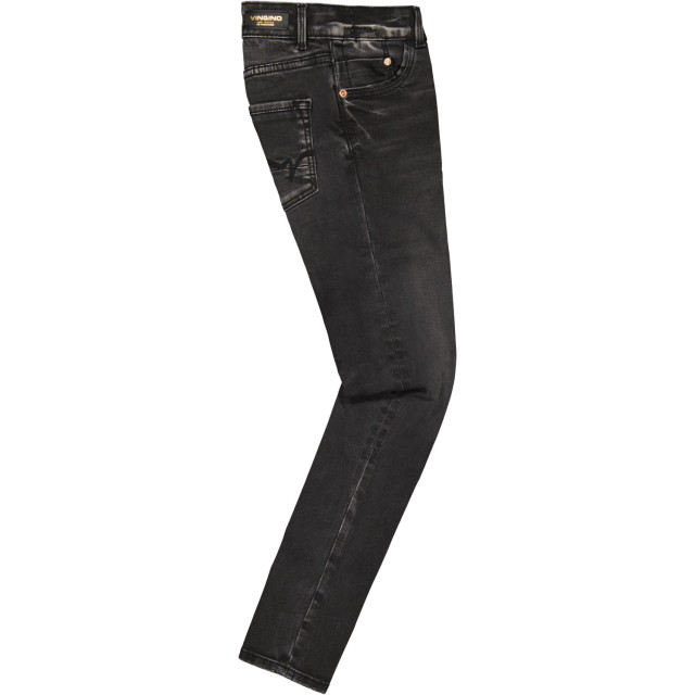 Vingino Meiden jeans super skinny flex fit bernice black vintage 144903913 large